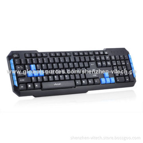 2014 New Model Ultra-slim Multimedia Keyboard with 20 Multimedia Keys